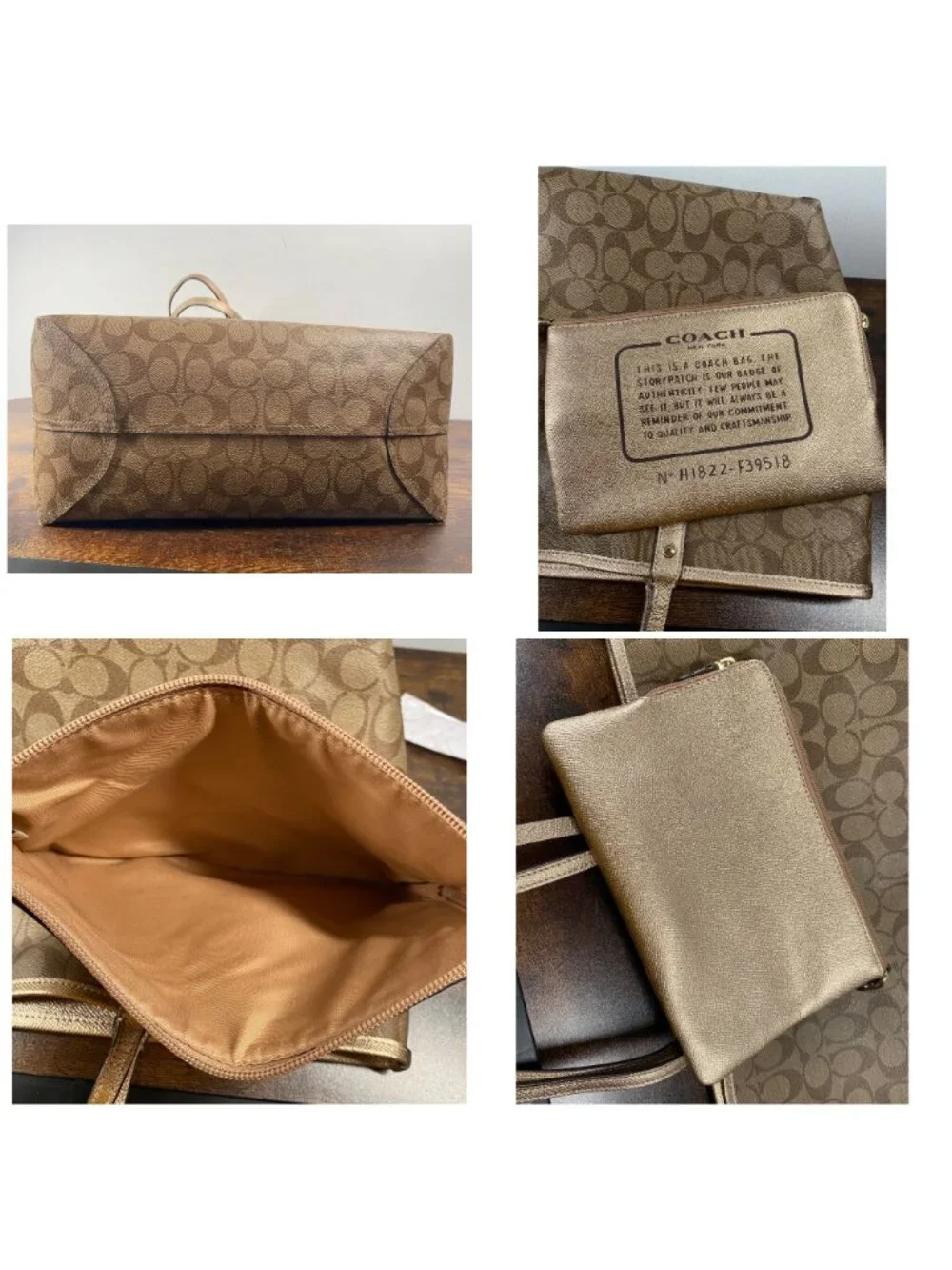 Coach reversible design
